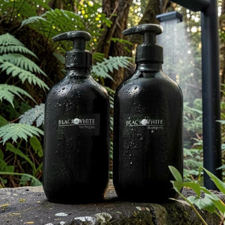 BLACK & WHITE BODY AROMATHERAPY HAND & BODY WASH