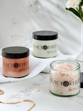 BLACK & WHITE BODY -  BUTTER 250 gm