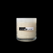 Load image into Gallery viewer, NOIR&amp;BLANC PARFUME CANDLES CUT GLASS WHITE
