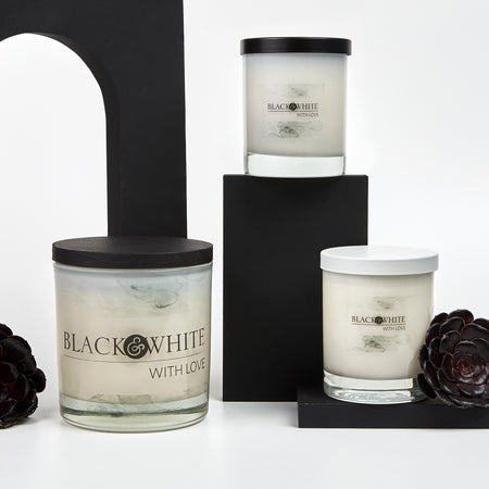 BLACK & WHITE HOMEWARE - DELUXE CHRISTMAS CANDLES 200 ml