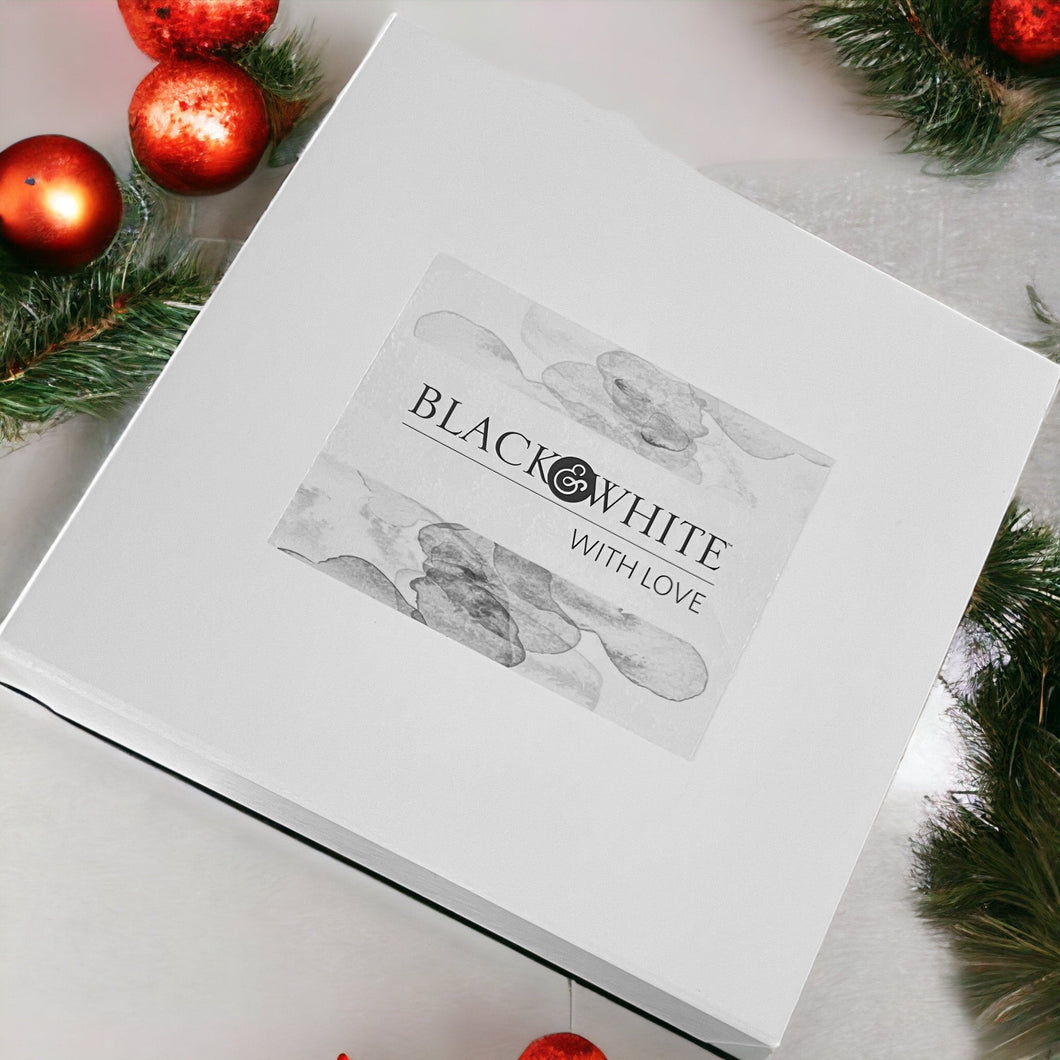 CHRISTMAS GIFT BOX CANDLE & ROOM FRAGRANCE BLACK ELEGANCE COLLECTION