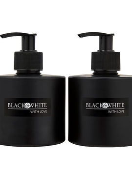BLACK & WHITE BODY LUXURY CERAMIC -  CLEANSE & LOTION BUNDLE 250 ml