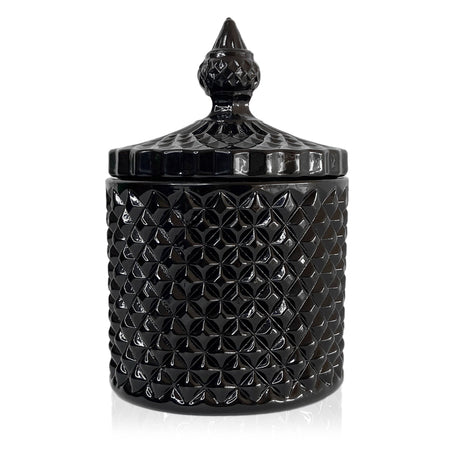 BLACK & WHITE ELEGANCE CUT GLASS BLACK 250 ml