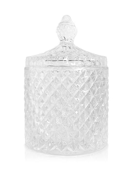 BLACK & WHITE ELEGANCE CUT GLASS CLEAR 250 ml