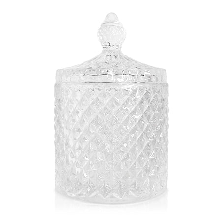 BLACK & WHITE ELEGANCE CUT GLASS CLEAR 250 ml