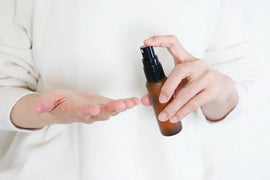 BLACK & WHITE HAND & FEET -  SANITISE SPRAY