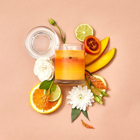 BLACK & WHITE SUMMER TROPICS CANDLE 300 ml
