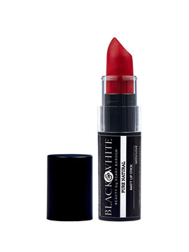 BLACK & WHITE PURE NATURAL ORGANIC BASED MAKEUP - RED LIPS